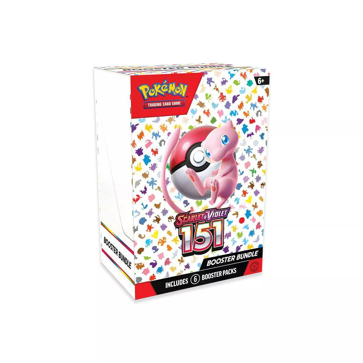 Paquete de refuerzo de Pokémon TCG: Escarlata y Violeta-151 (6 sobres)