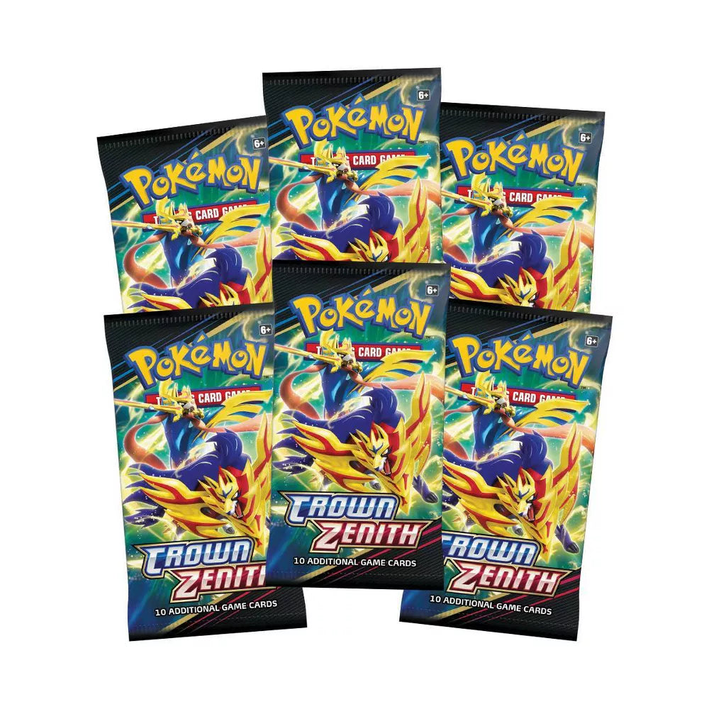Pokémon Trading Card Game: Crown Zenith Booster Bundle Box (6 Packs)