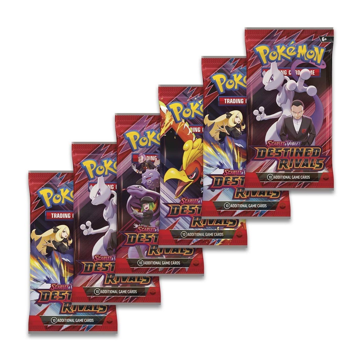 Juego de Cartas Coleccionables Pokémon: Paquete de refuerzo Escarlata y Violeta: Destinados Rivales