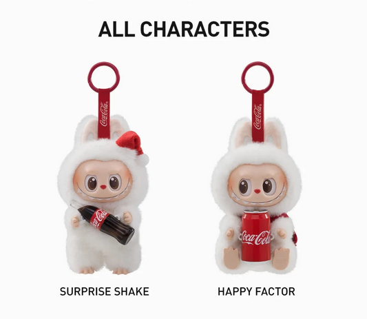 Labubu The Monsters Coca Cola Series Vinyl Face Plush Single Blind Box