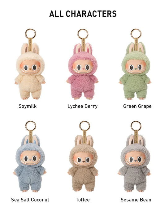 Labubu The Monsters Exciting Macaron Series Vinyl Face Plush Single Blind Box