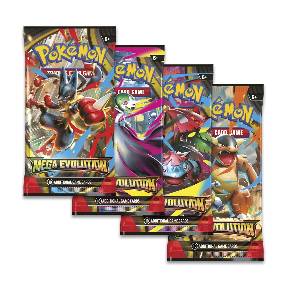 Caja de presentación de sobres mejorados de Megaevolución de Pokémon TCG (36 sobres y 1 carta promocional)
