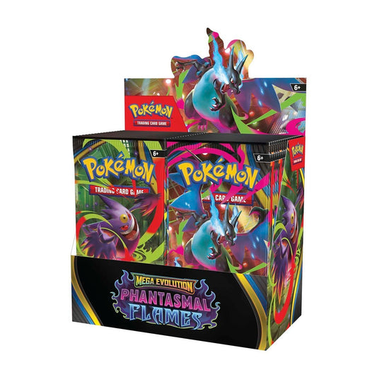 Pokémon TCG: Mega Evolution-Phantasmal Flames Booster Display Box (36 Packs)