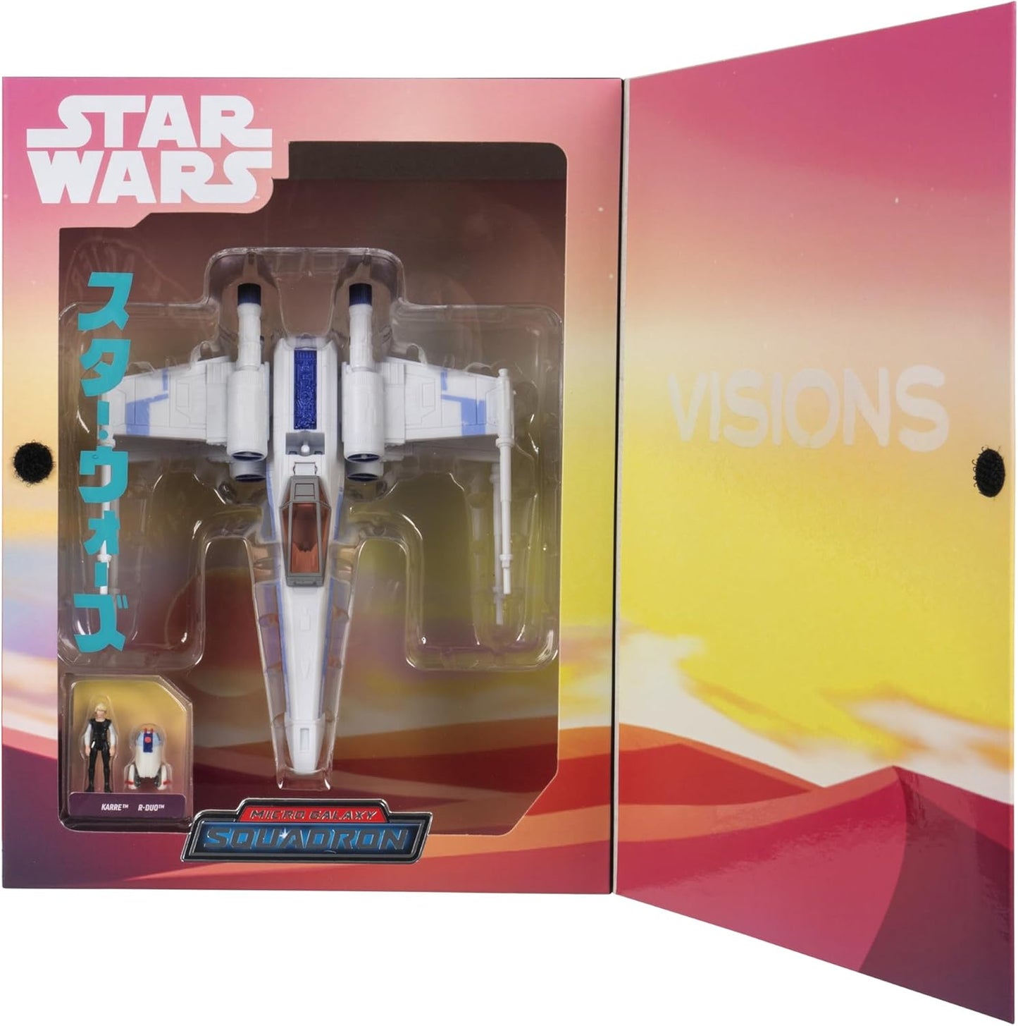 Star Wars Micro Galaxy Squadron Visions X-Wing Japan Exclusive