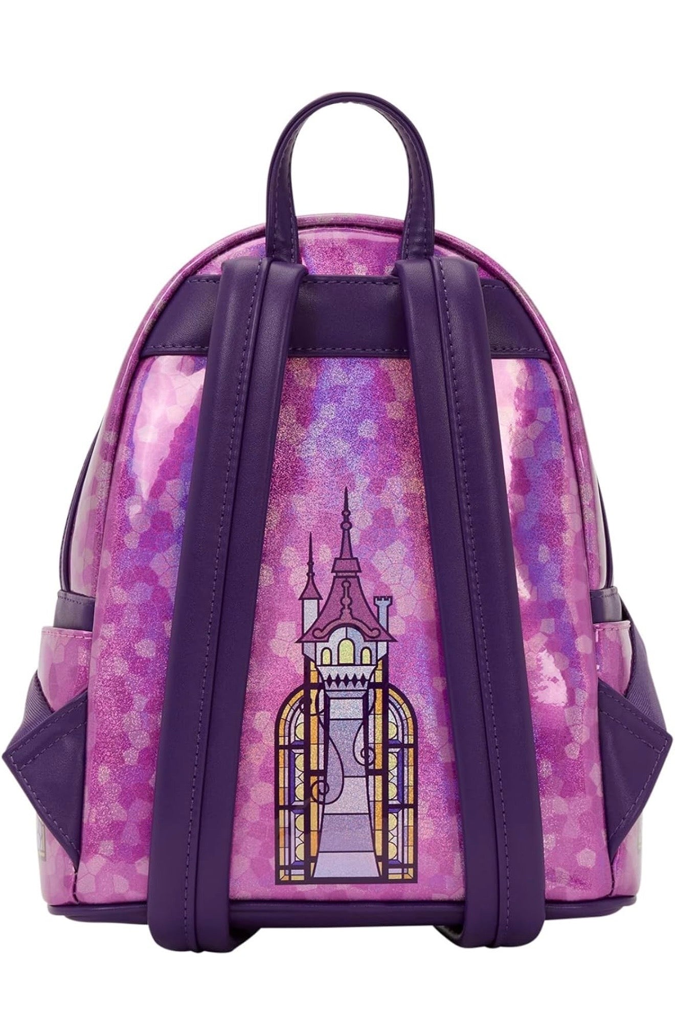 [Preorder] Loungefly Disney Stained Glass: Rapunzel Mini-Backpack