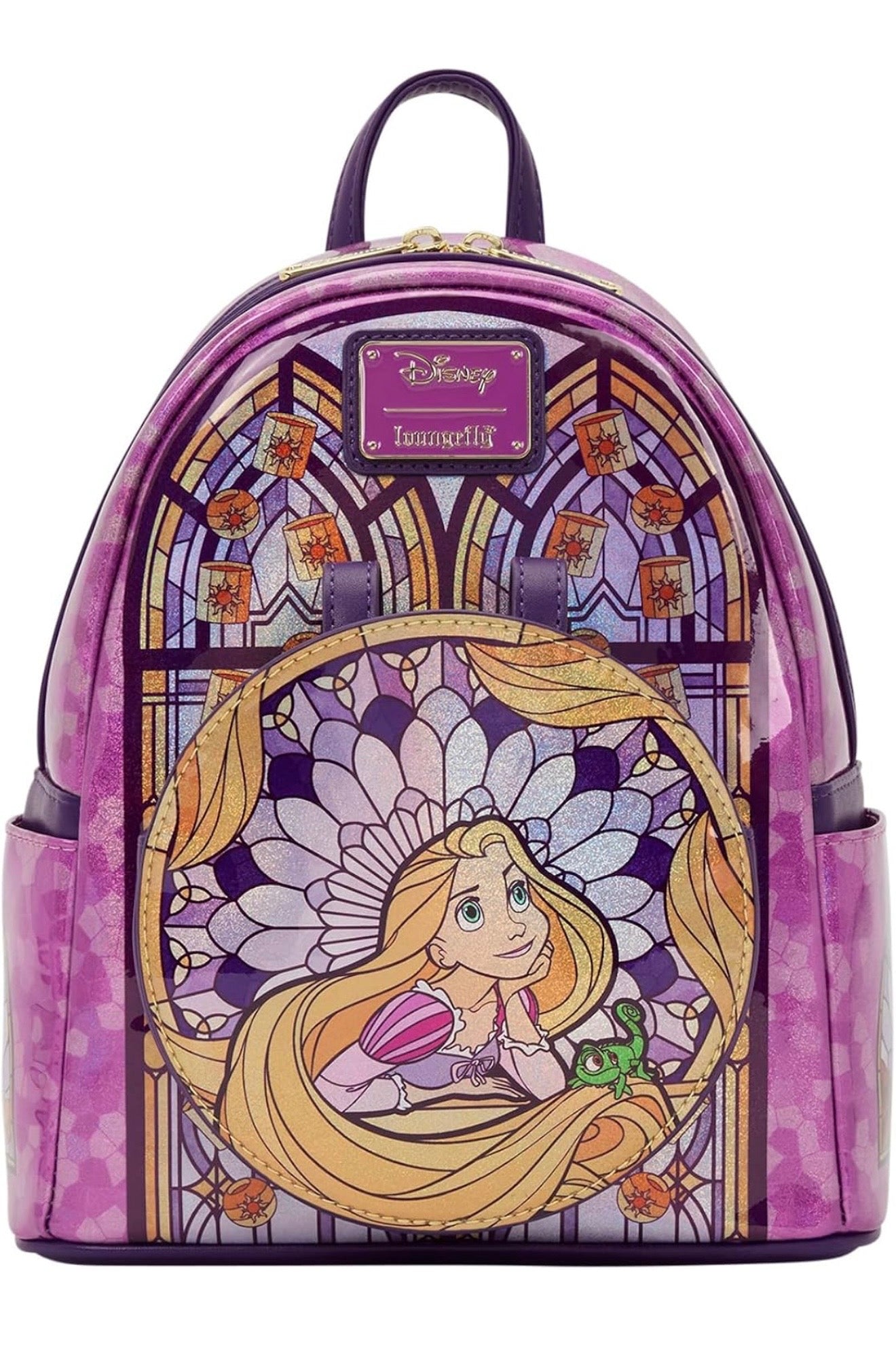[Preorder] Loungefly Disney Stained Glass: Rapunzel Mini-Backpack