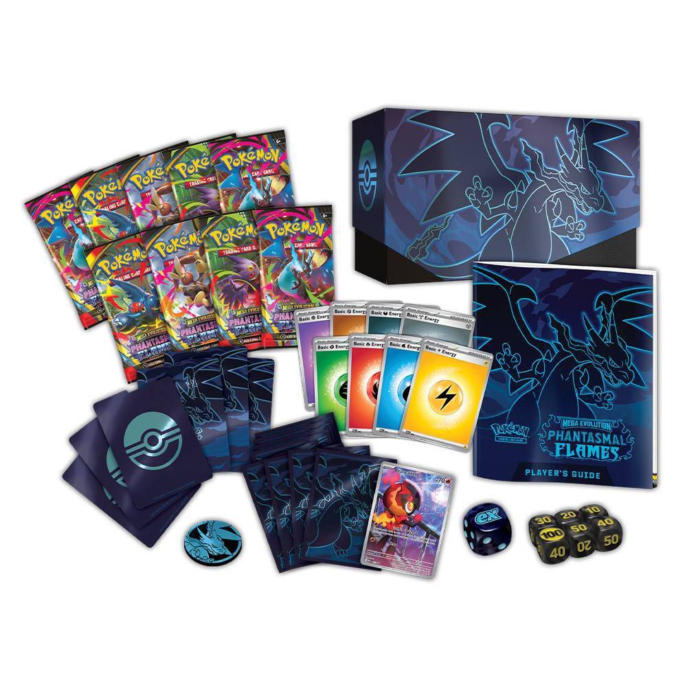 Pokémon TCG: Mega Evolution- Phantasmal Flames Elite Trainer Box