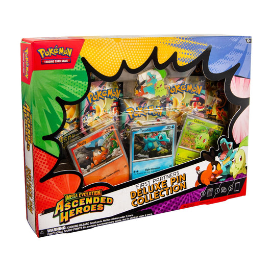 Pokémon TCG: Mega Evolution Ascended Heroes First Partners Deluxe Pin Collection