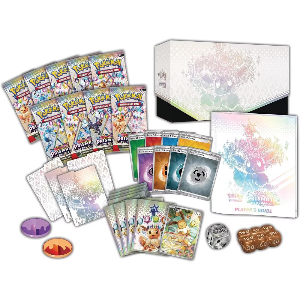Pokémon TCG: Scarlet & Violet-Prismatic Evolutions Elite Trainer Box