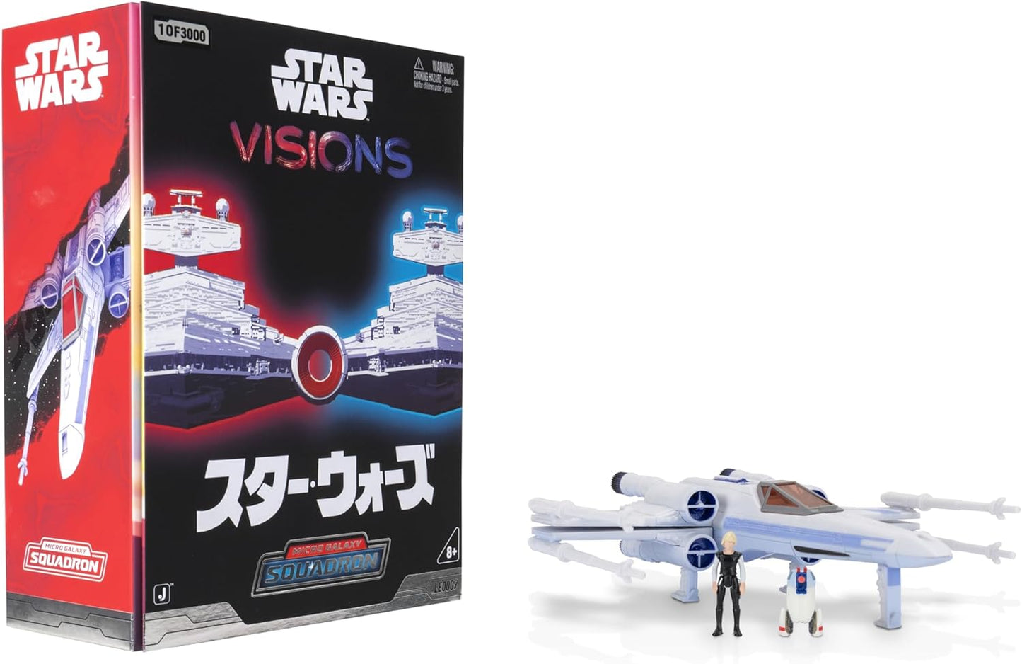 Star Wars Micro Galaxy Squadron Visions X-Wing Japan Exclusive